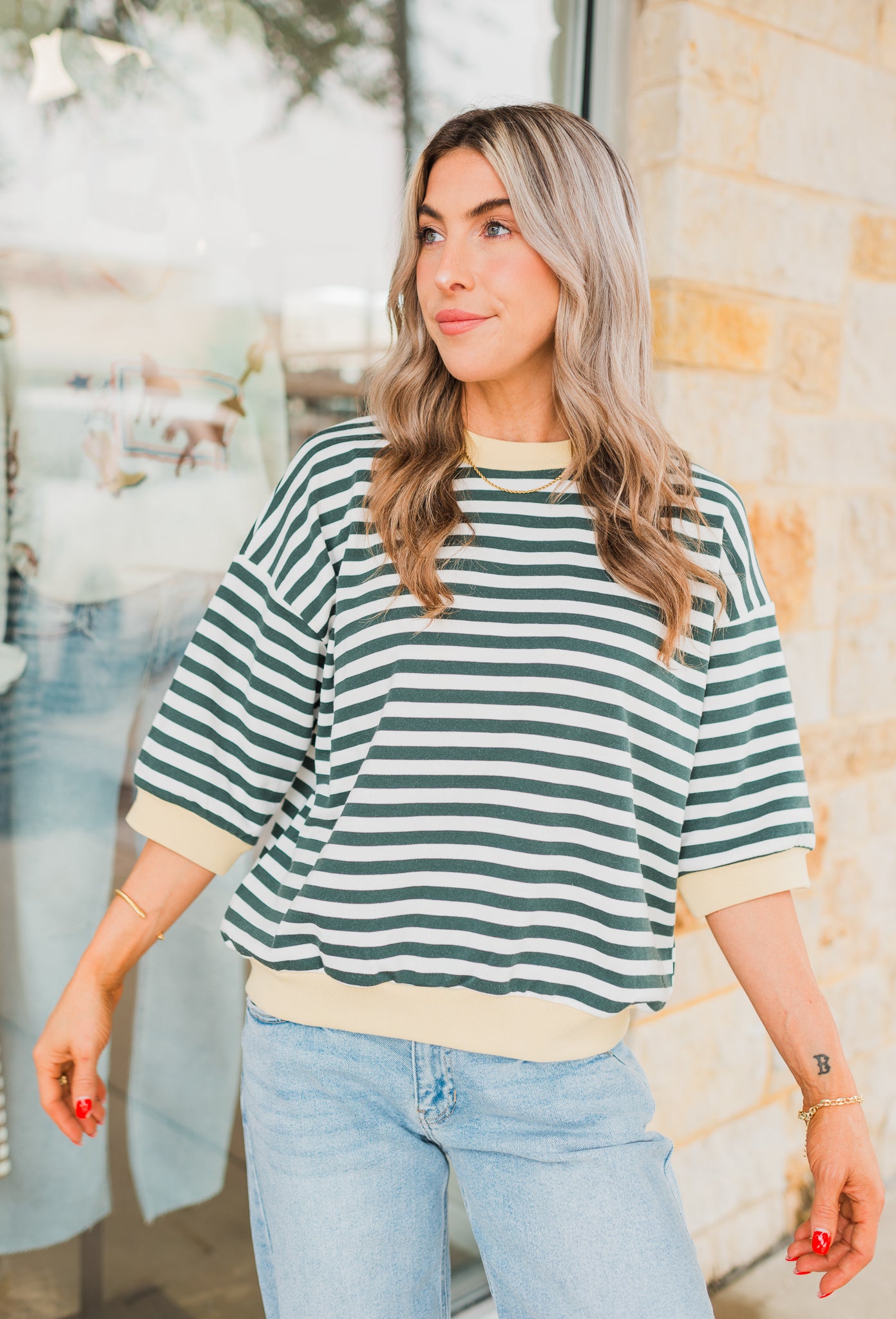 Brazos Top | Stripe
