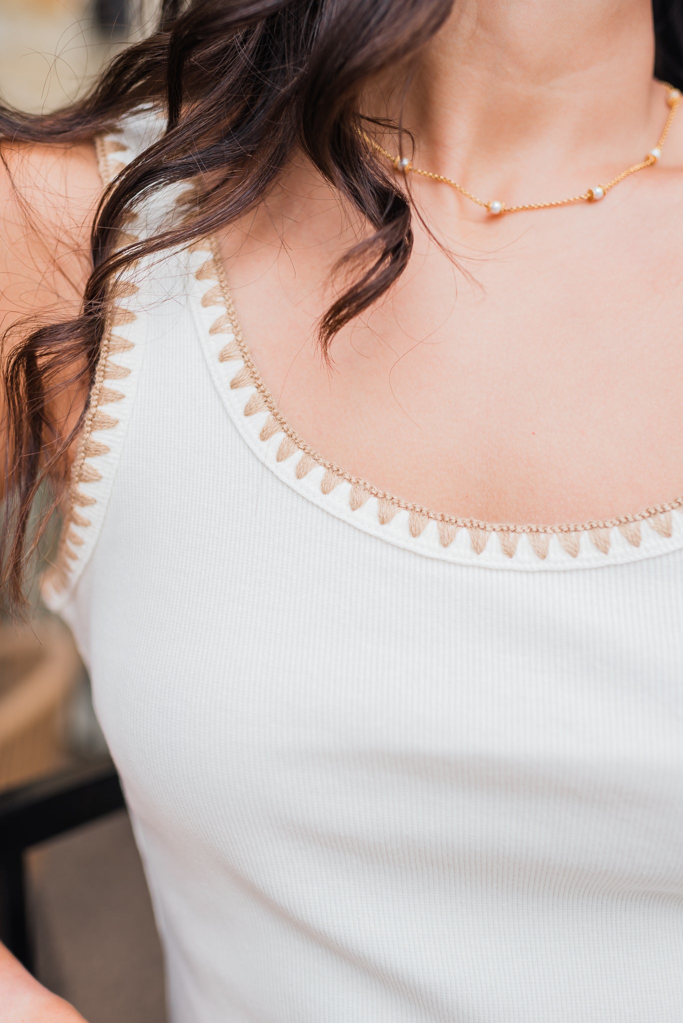 Lona Tank | White