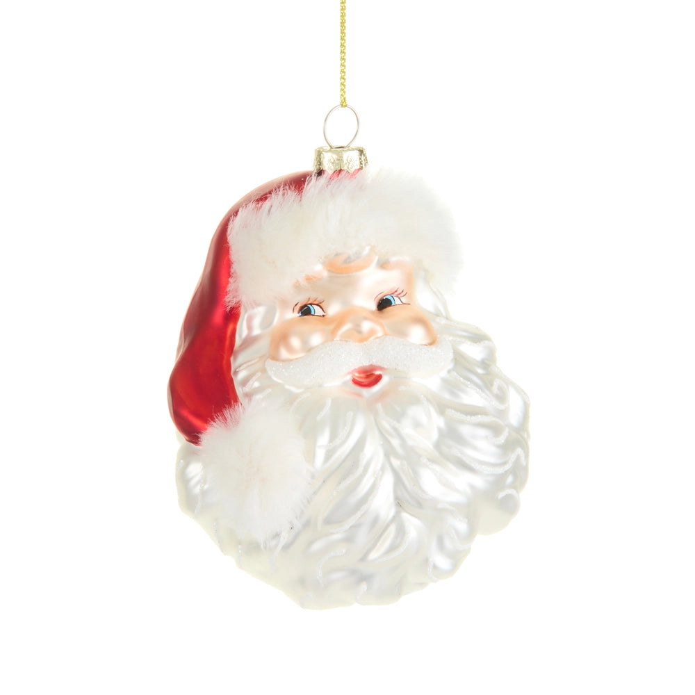 Santa Head Ornament