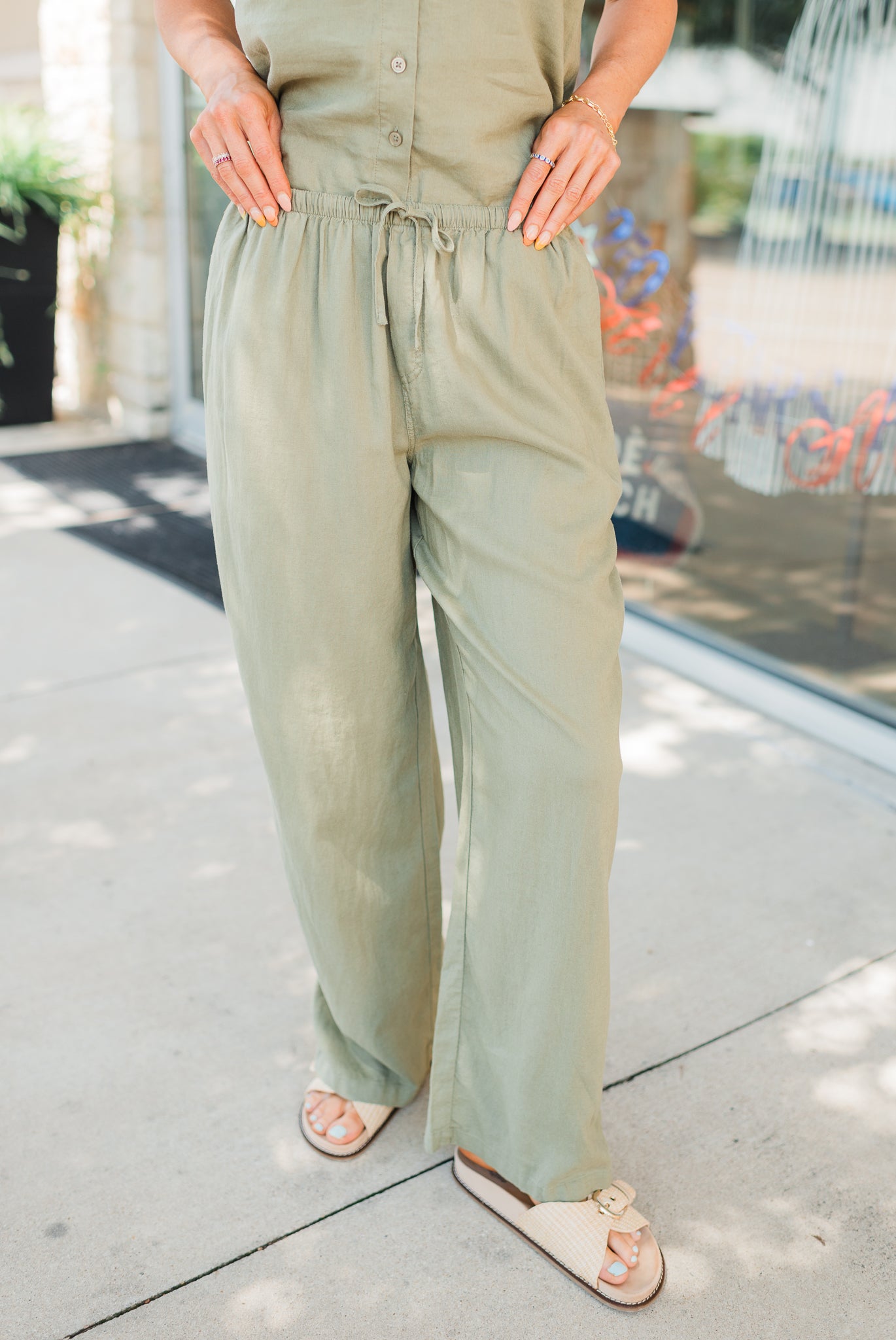 Hensley Pants | Aloe Olive