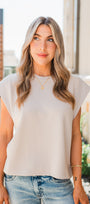 Mylie Top | Almond
