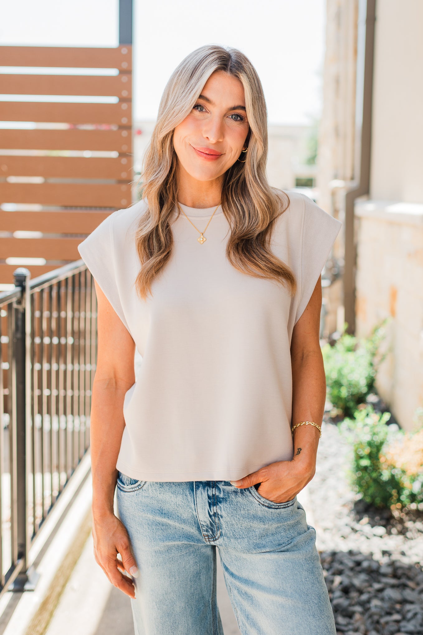 Mylie Top | Almond
