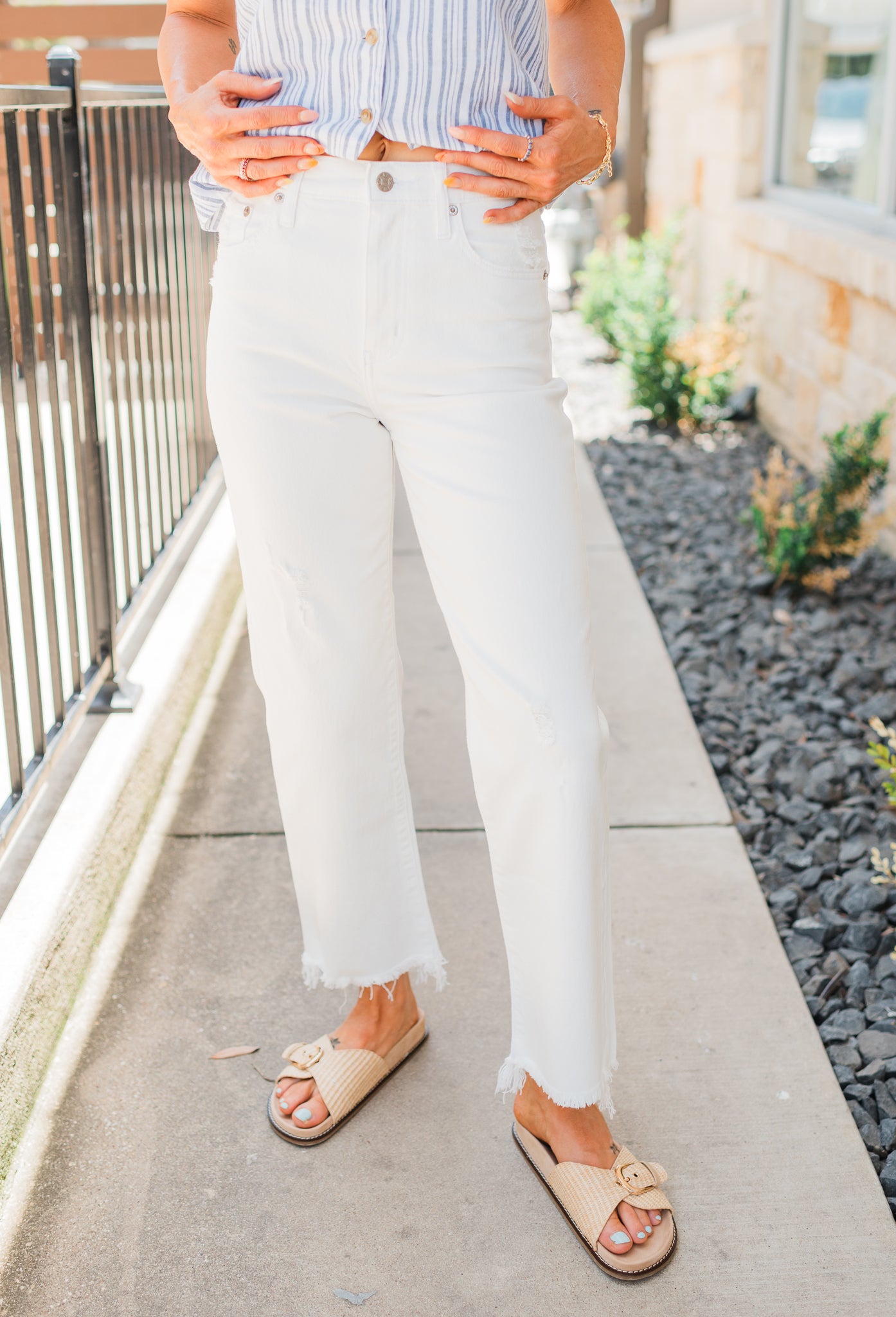 Daze | Sundaze Jeans | Swan White