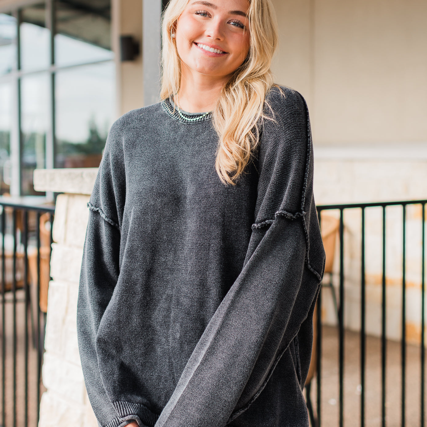 Jules Sweater | Charcoal