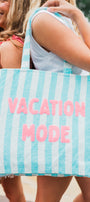 Terry Cloth Tote | Vacation Mode