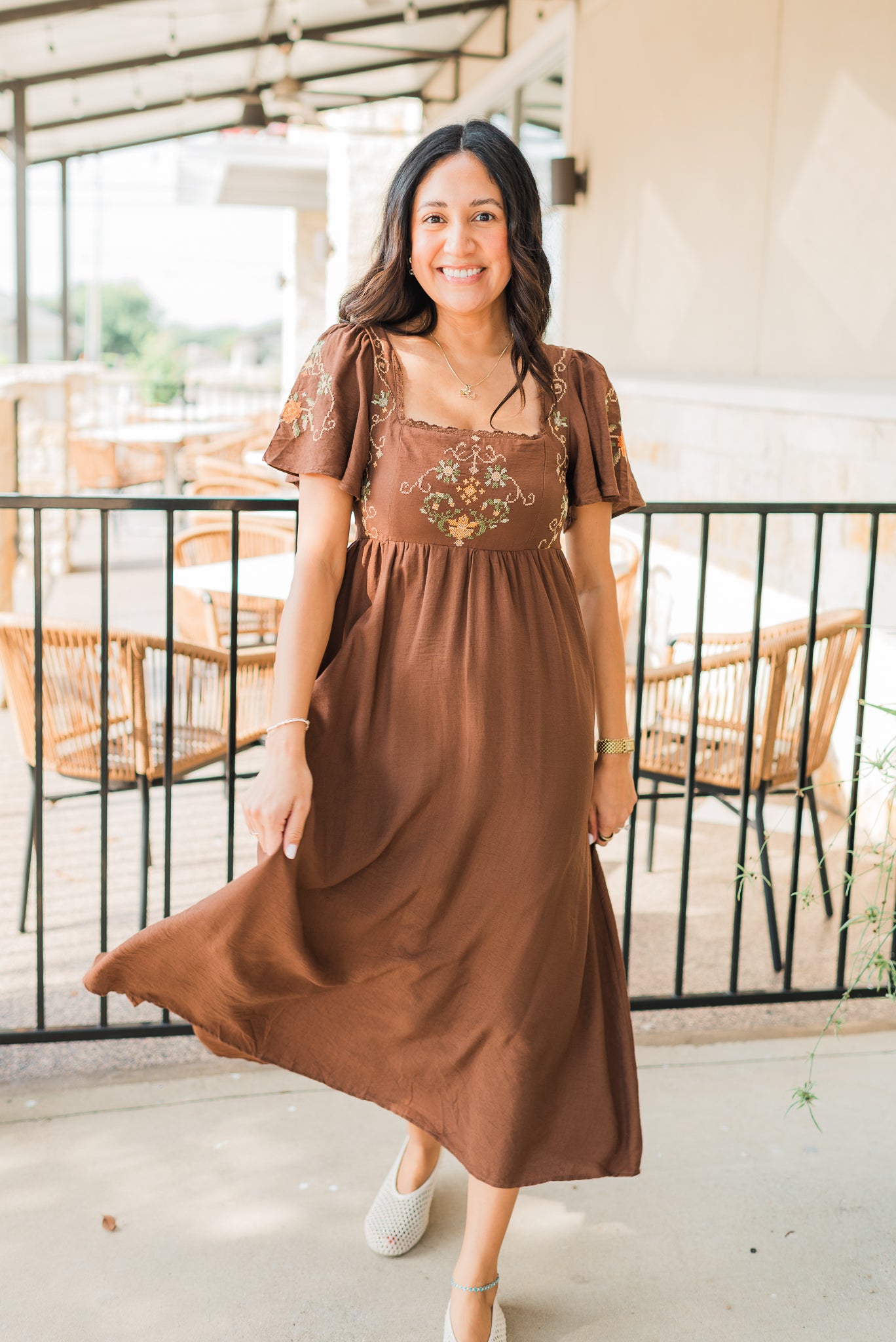 Jessa Dress | Chocolate