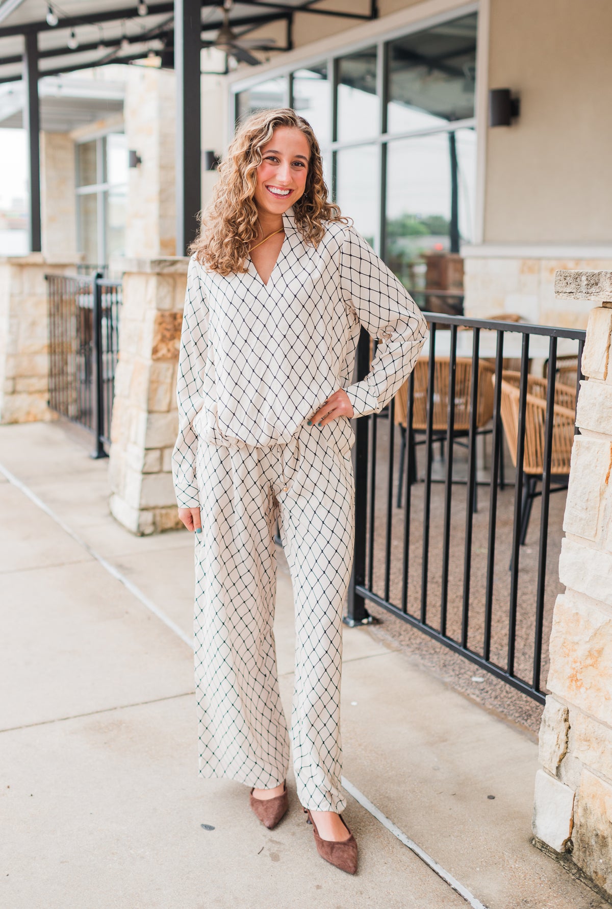Rory Pants | Geo Print