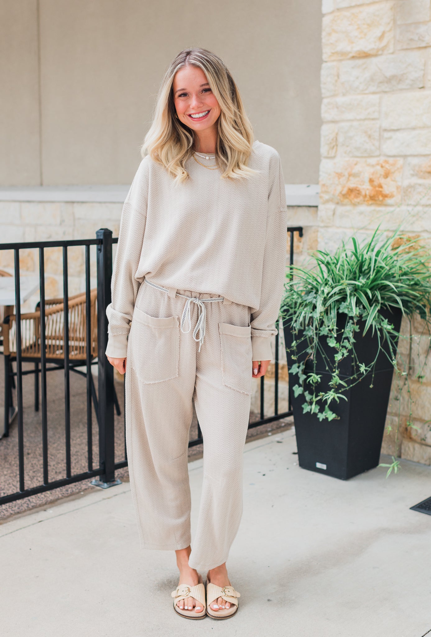 Lennon Pants | Natural