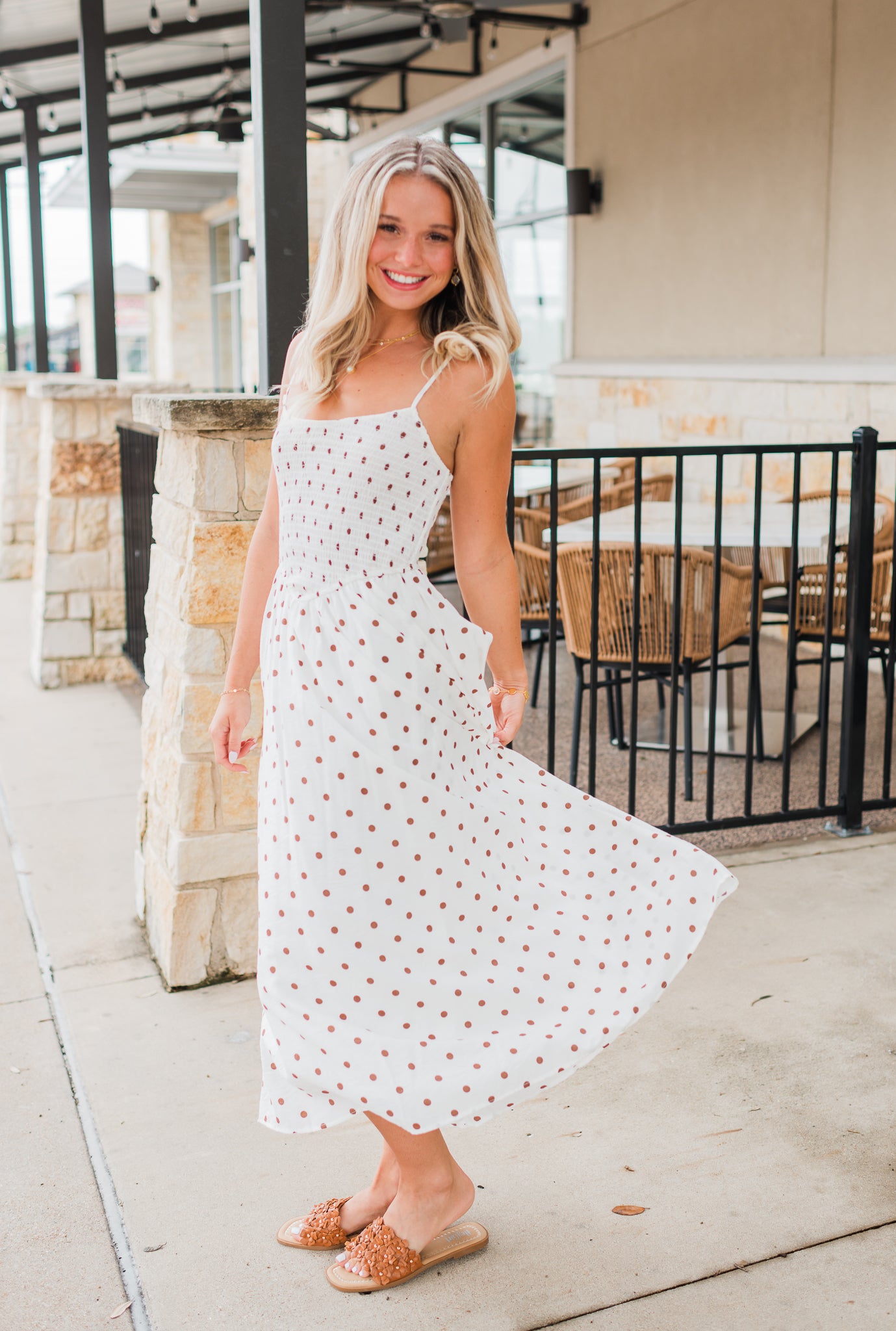 Clearwater Dress | Polka Dot