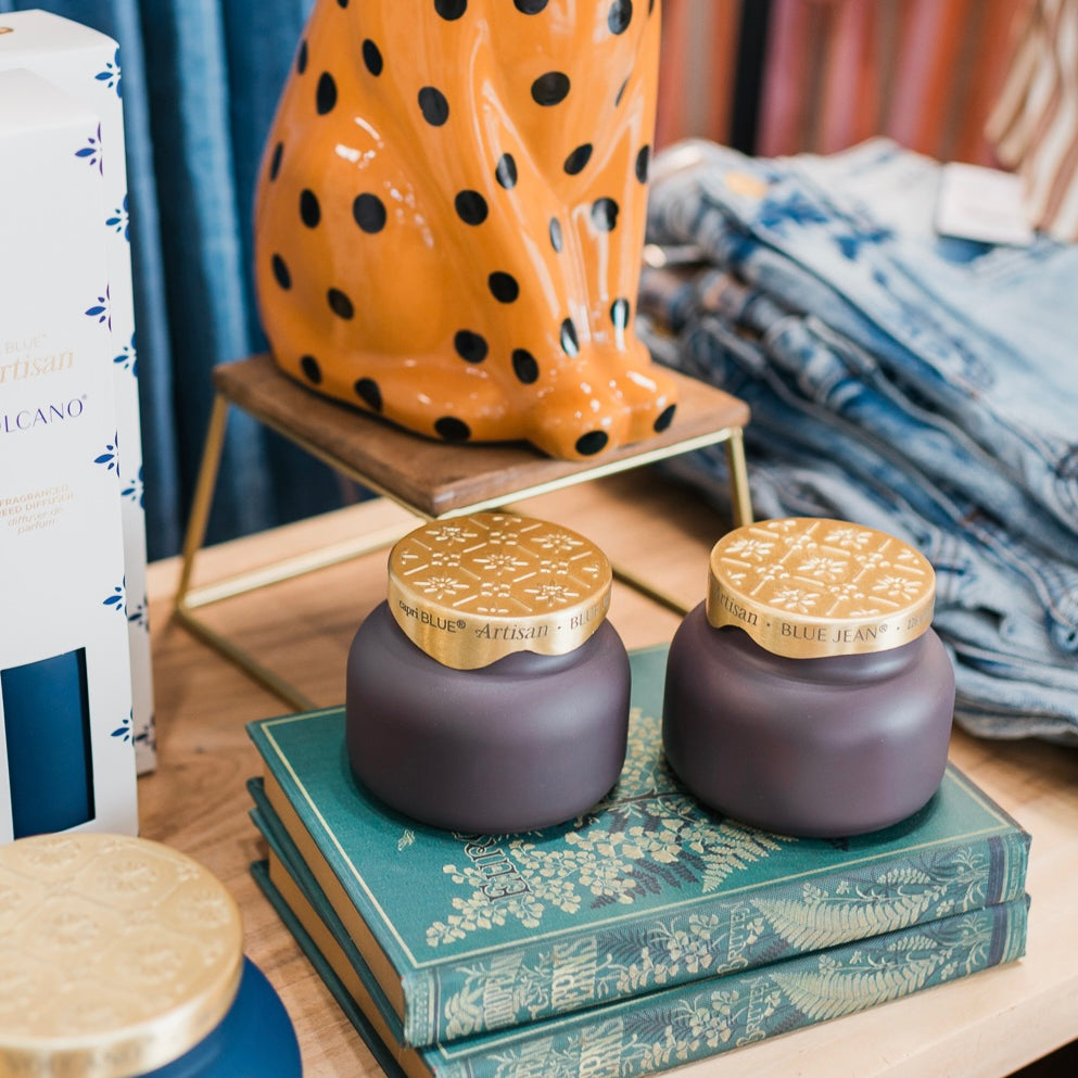 Terrazza Petite Candle | Blue Jean