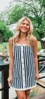 Sail Away Dress | Navy
