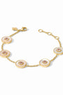 Julie Vos | Colette Circle Bracelet | Champagne