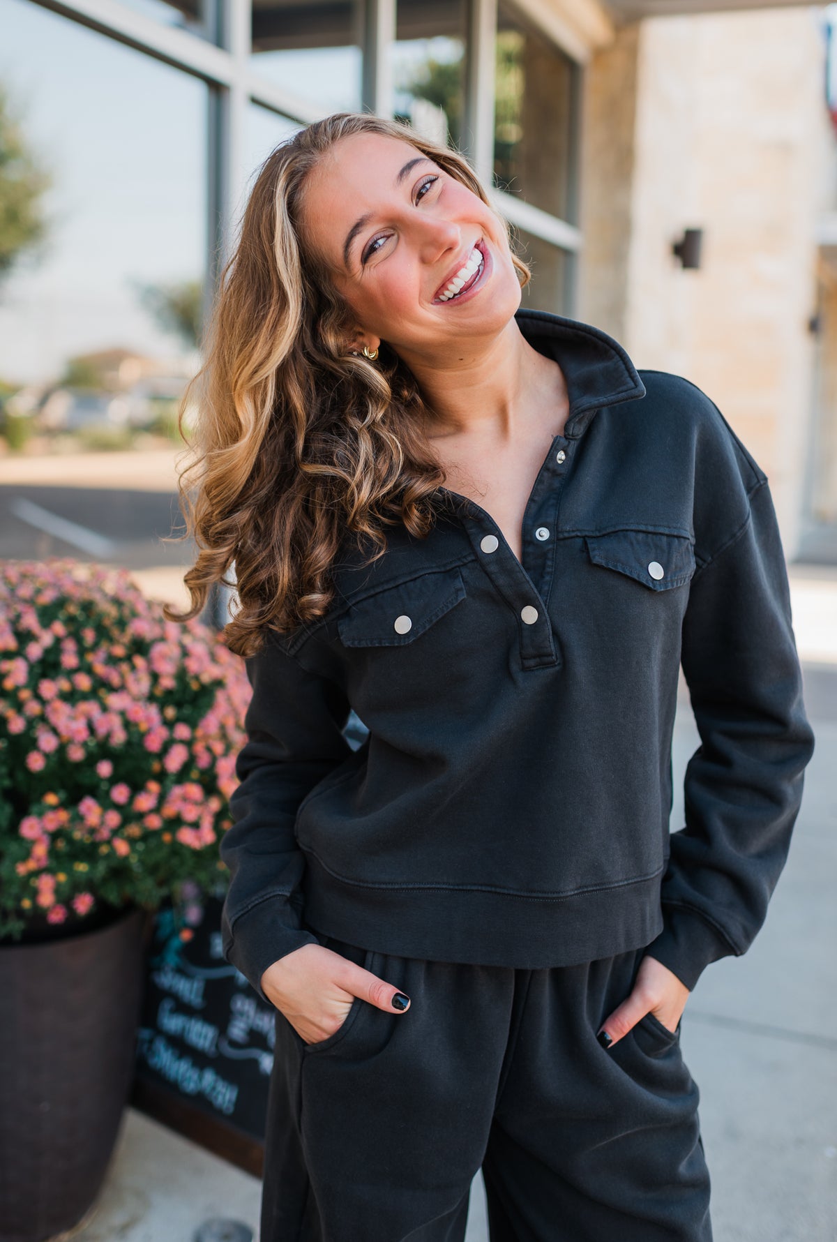 Hancock Sweatshirt | Black