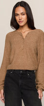 Z Supply | Westmont Henley Sweater | Golden Caramel
