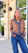 Caroline Knit Cardigan | Cinnamon