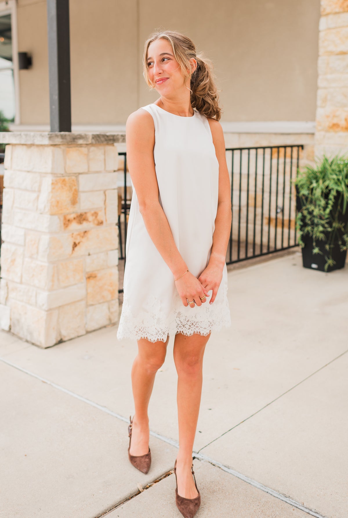 Torrey Dress | Champagne Lace