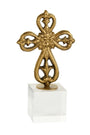 Antique Cross on Acrylic Base