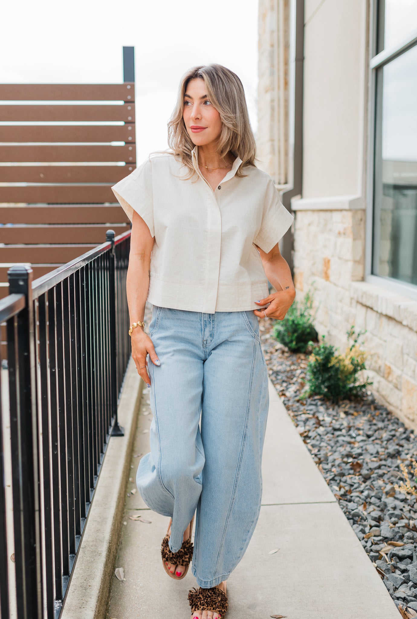 Parker Top | Linen