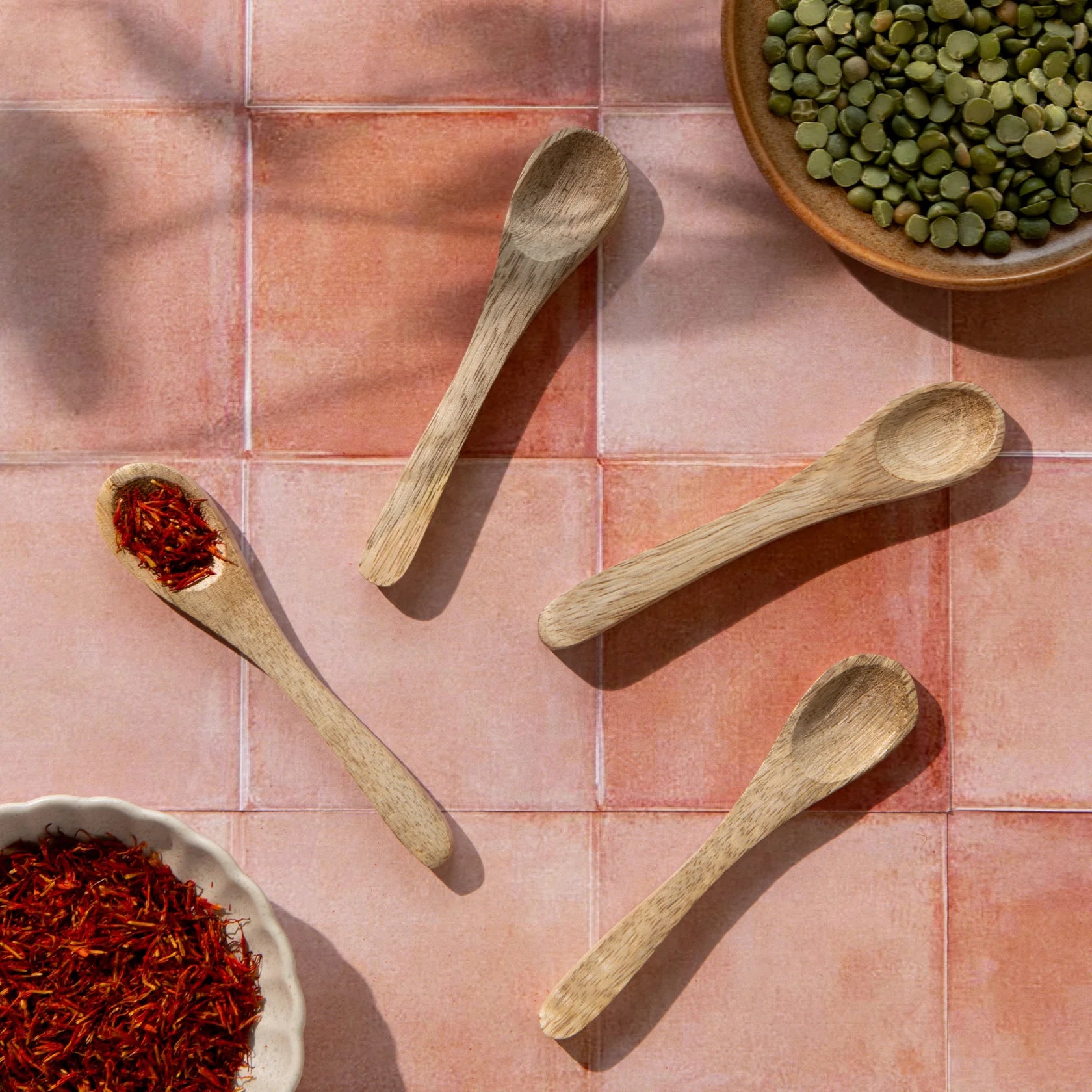 S/4 Mini Spoons | Light Mango