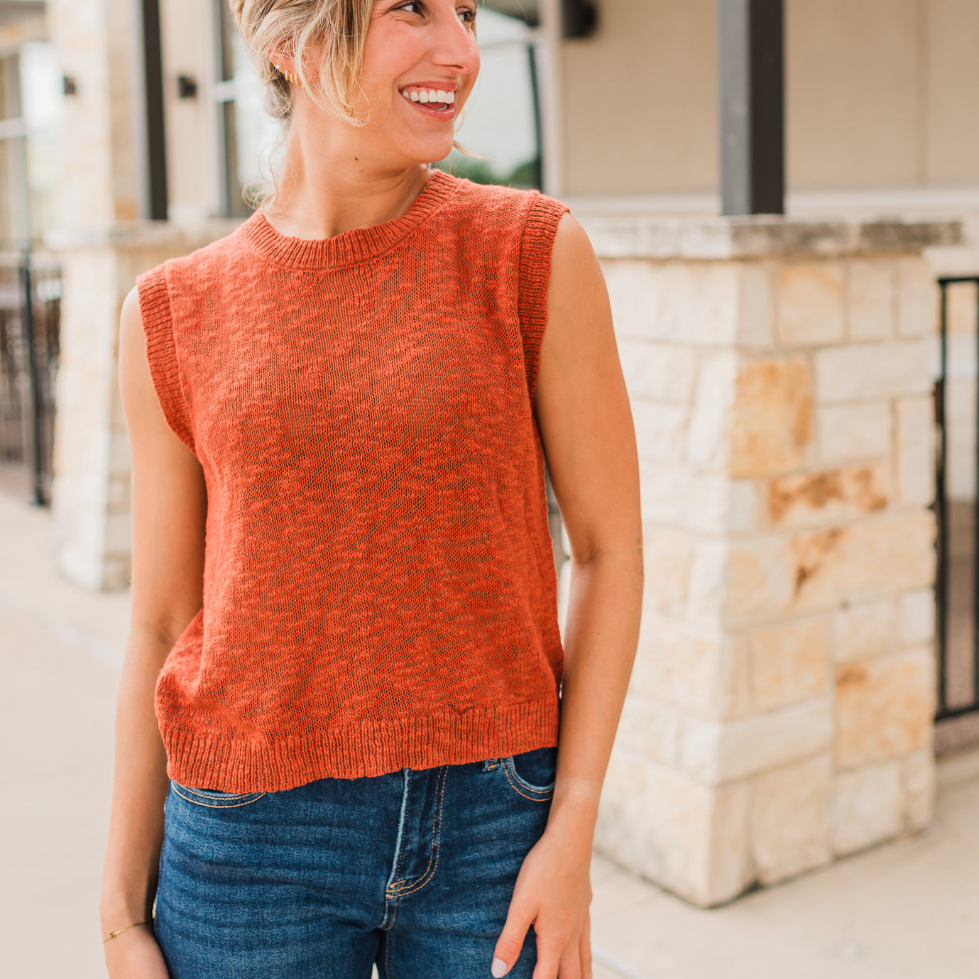 Rory Knit Top | Auburn