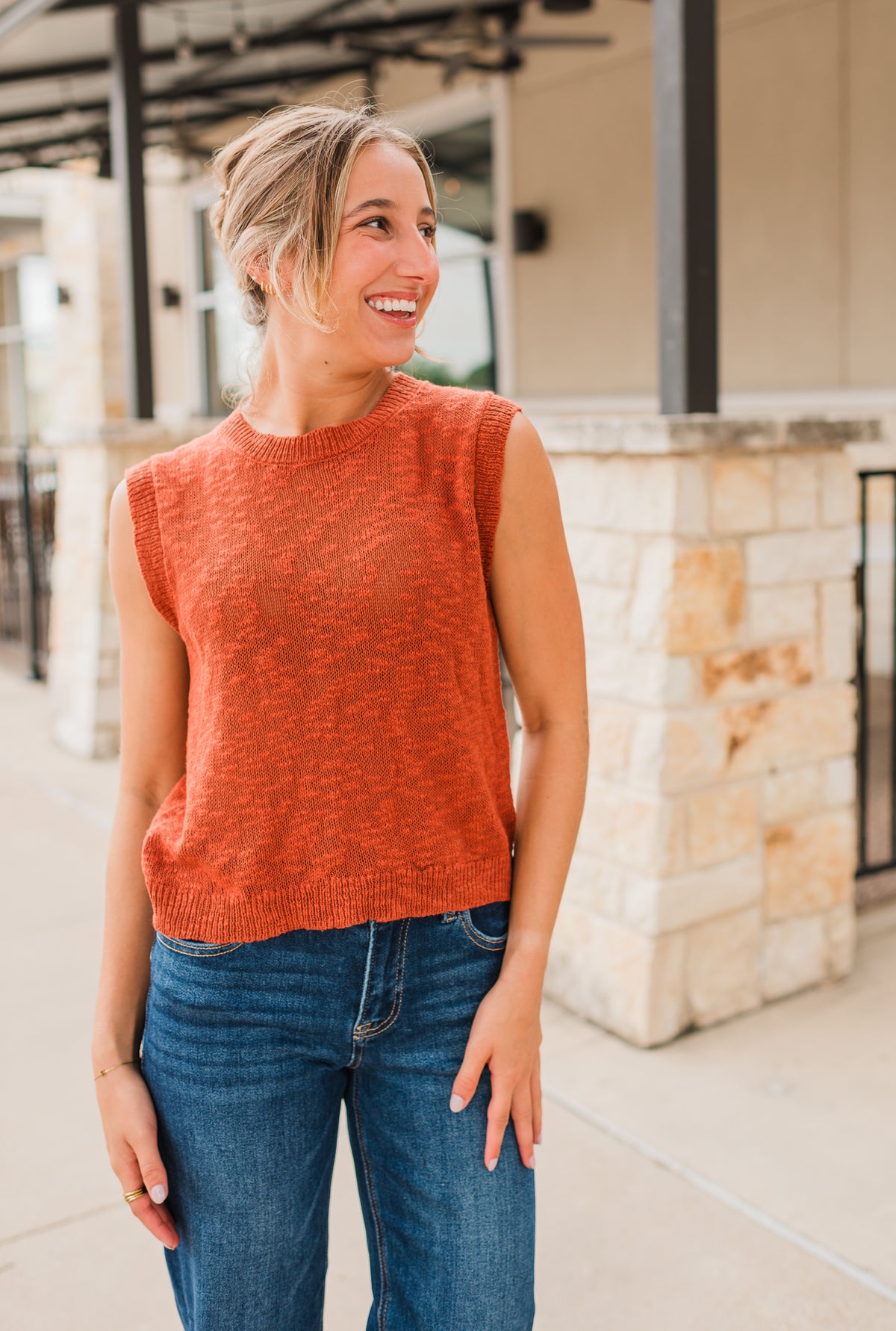 Rory Knit Top | Auburn