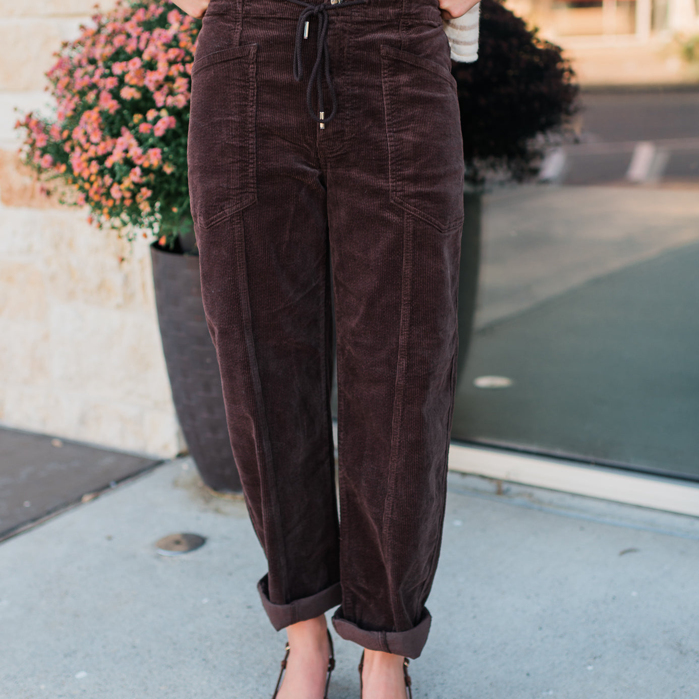 Villa Barrel Jeans | Chocolate