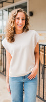 Mylie Top | Almond