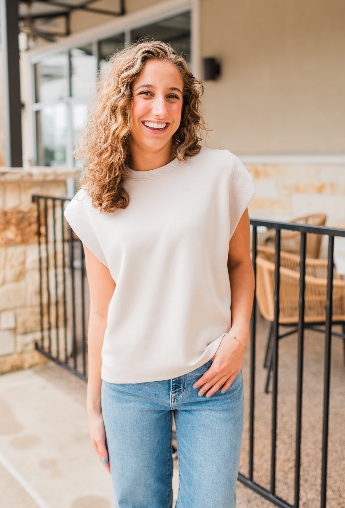 Mylie Top | Almond