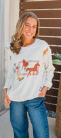 Marfa Sweatshirt | Light Gray