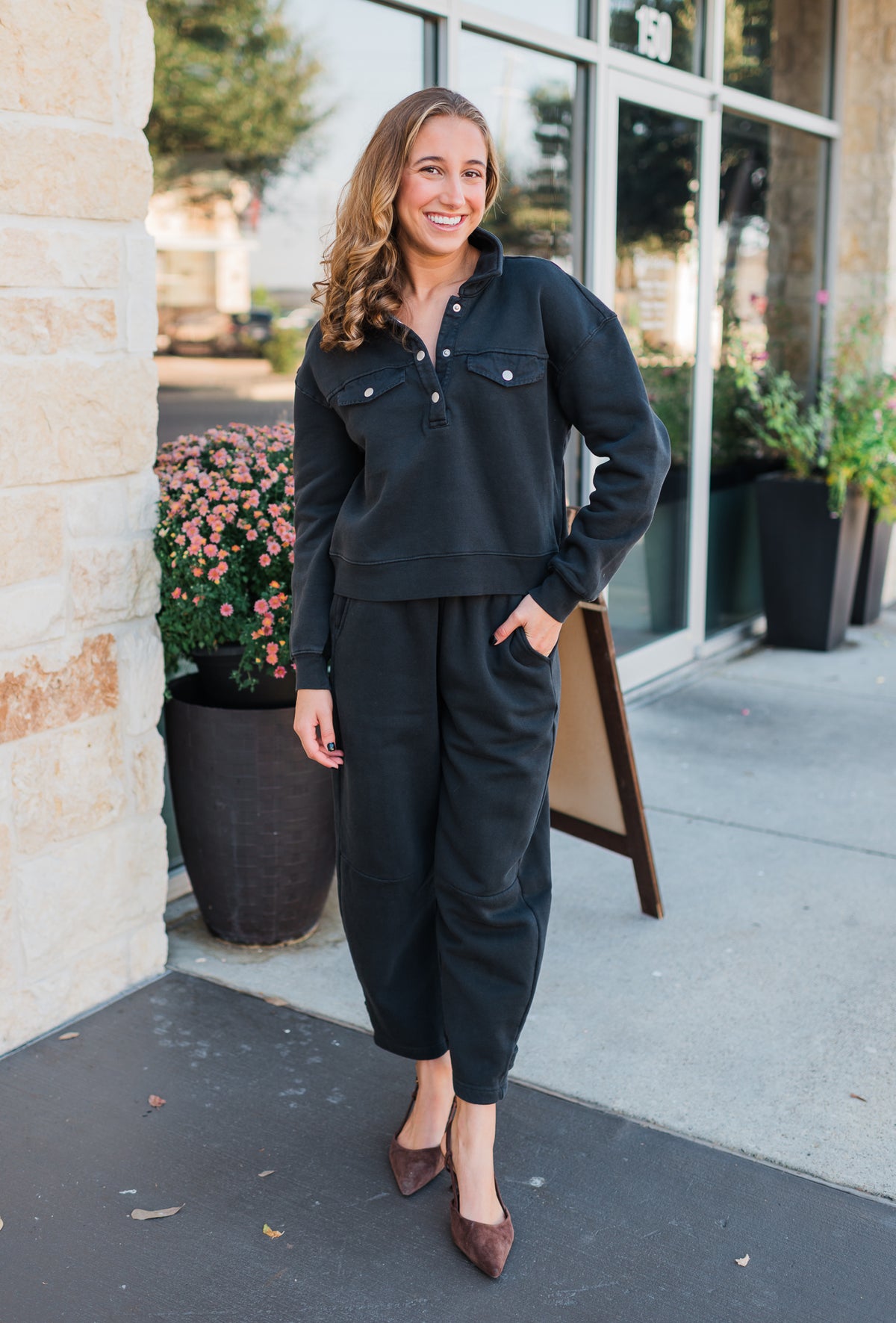 Hancock Sweatshirt | Black
