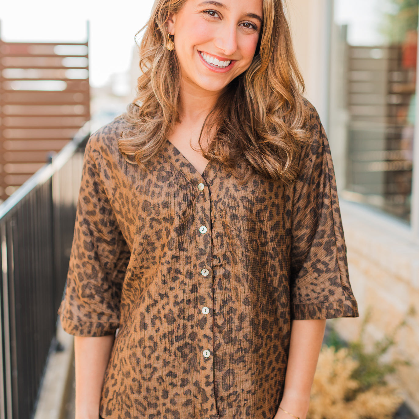 Millie Top | Leopard