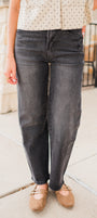 Merritt Barrel Jeans | Midnight