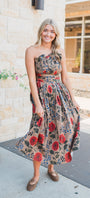 Laramie Dress | Camel Mix