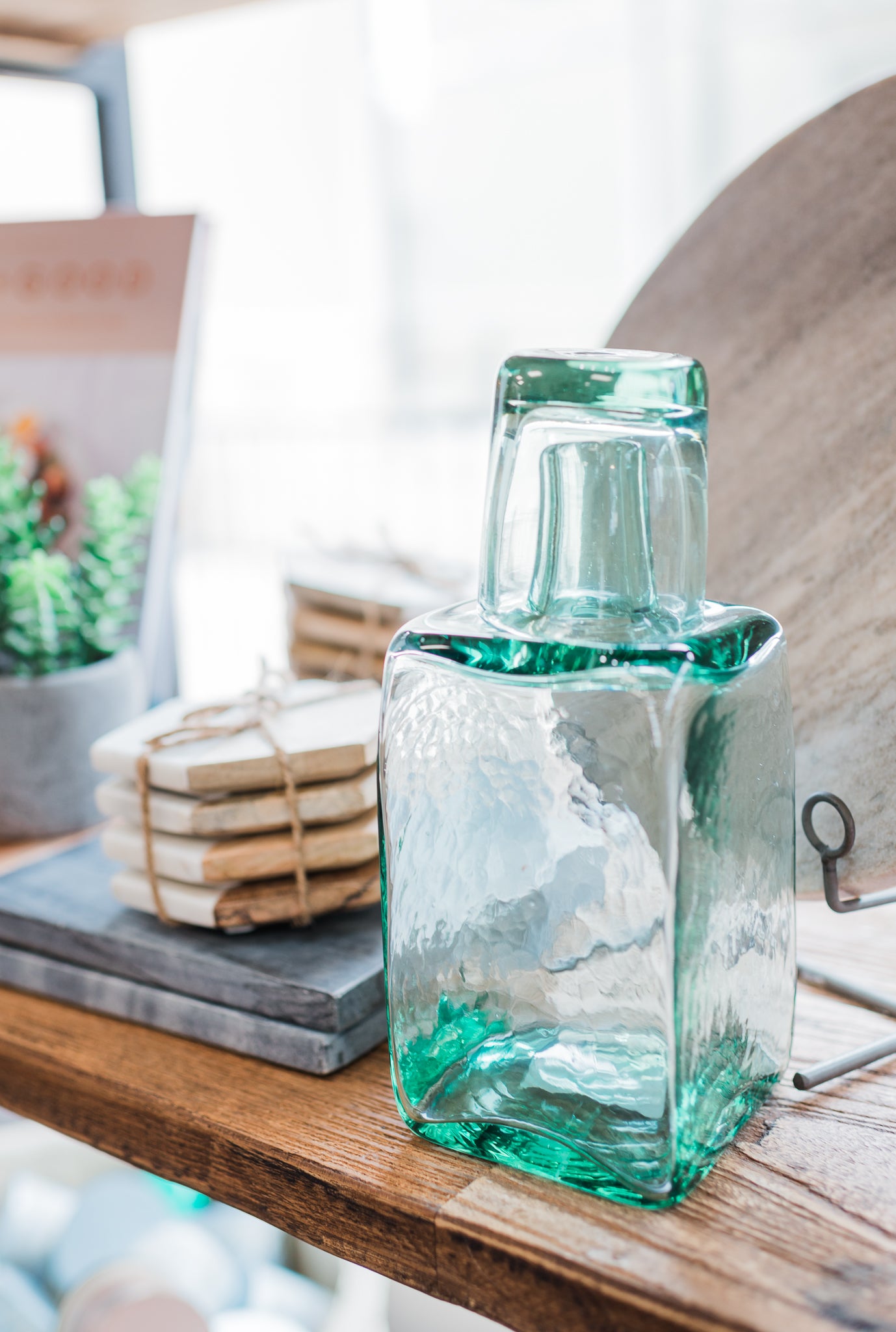 Hand-Blown | Bedside Carafe