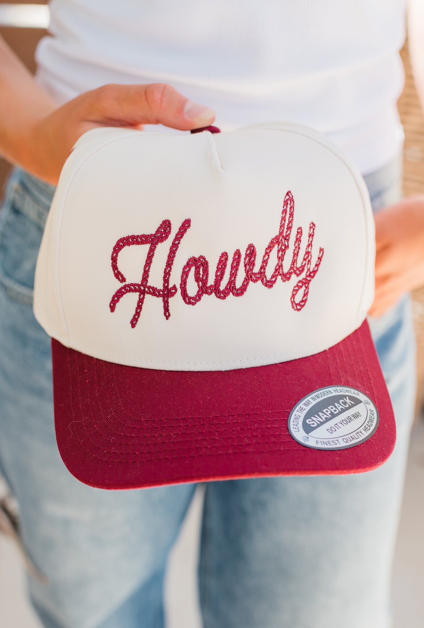 Canvas Hat | Howdy