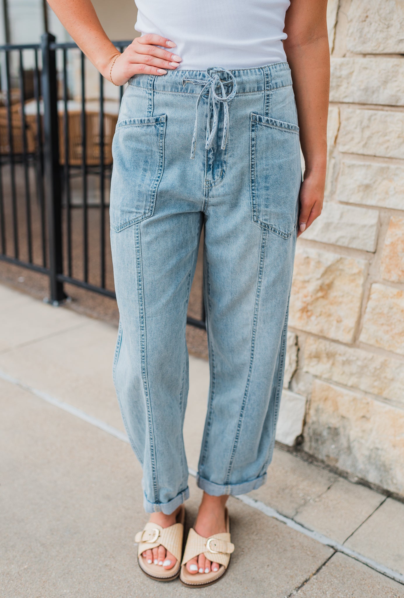 Villa Barrel Jeans | Wild Card