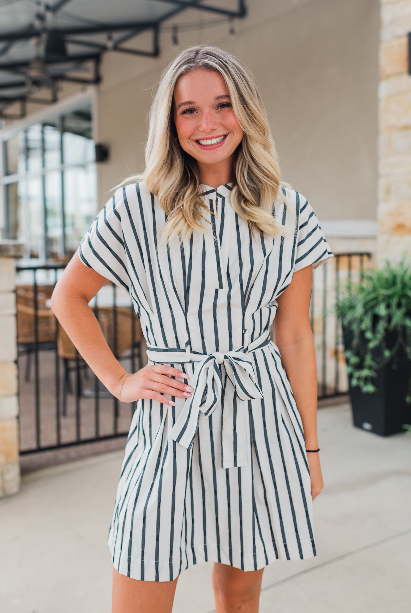 St. Armands Dress | Stripe