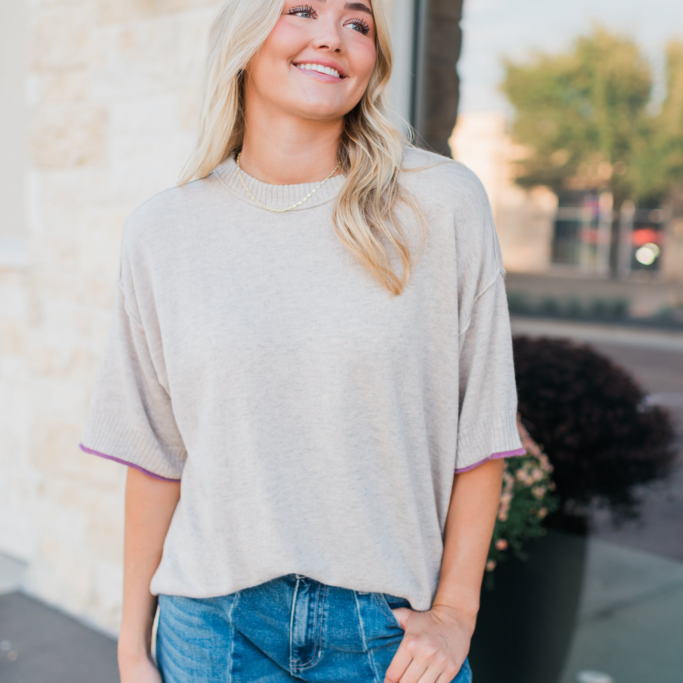 Mandi Sweater | Oatmeal