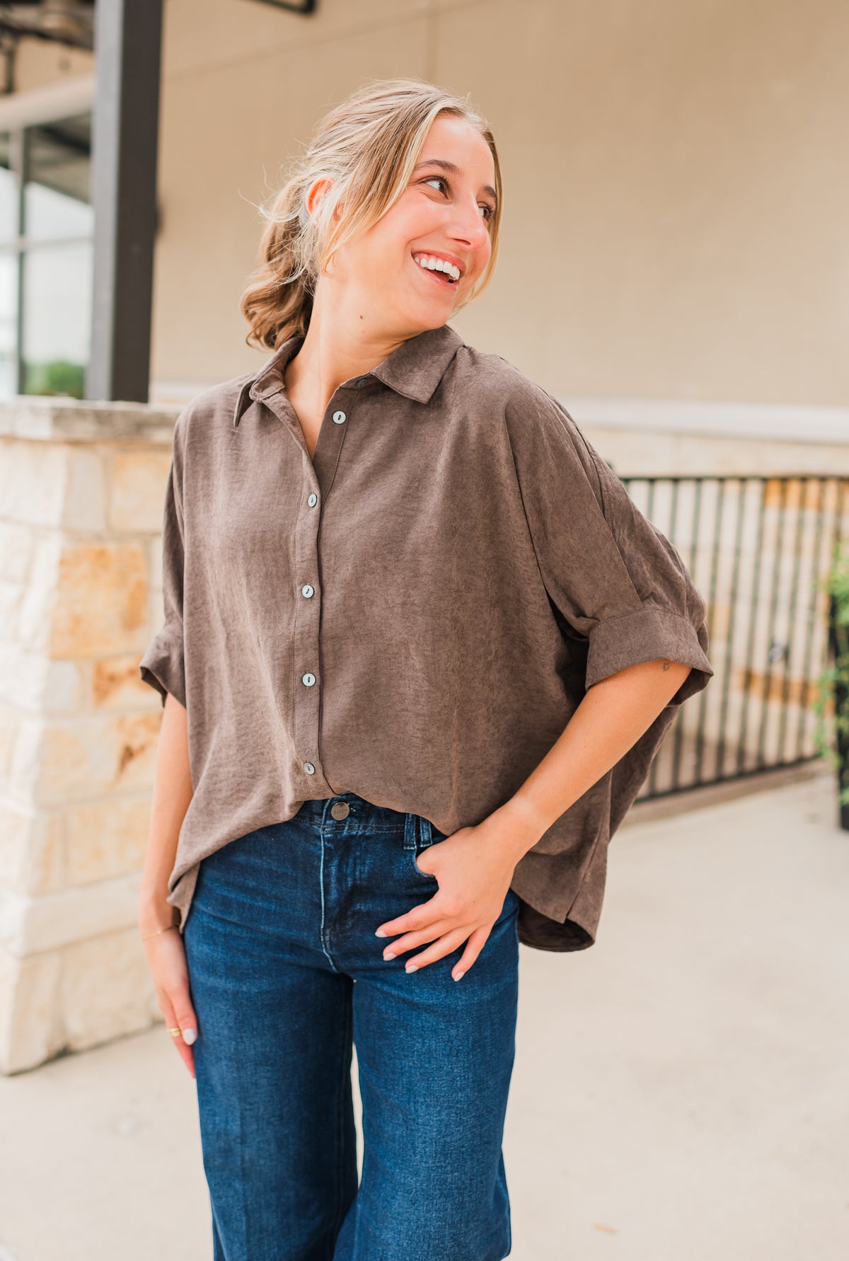 Laine Top | Espresso
