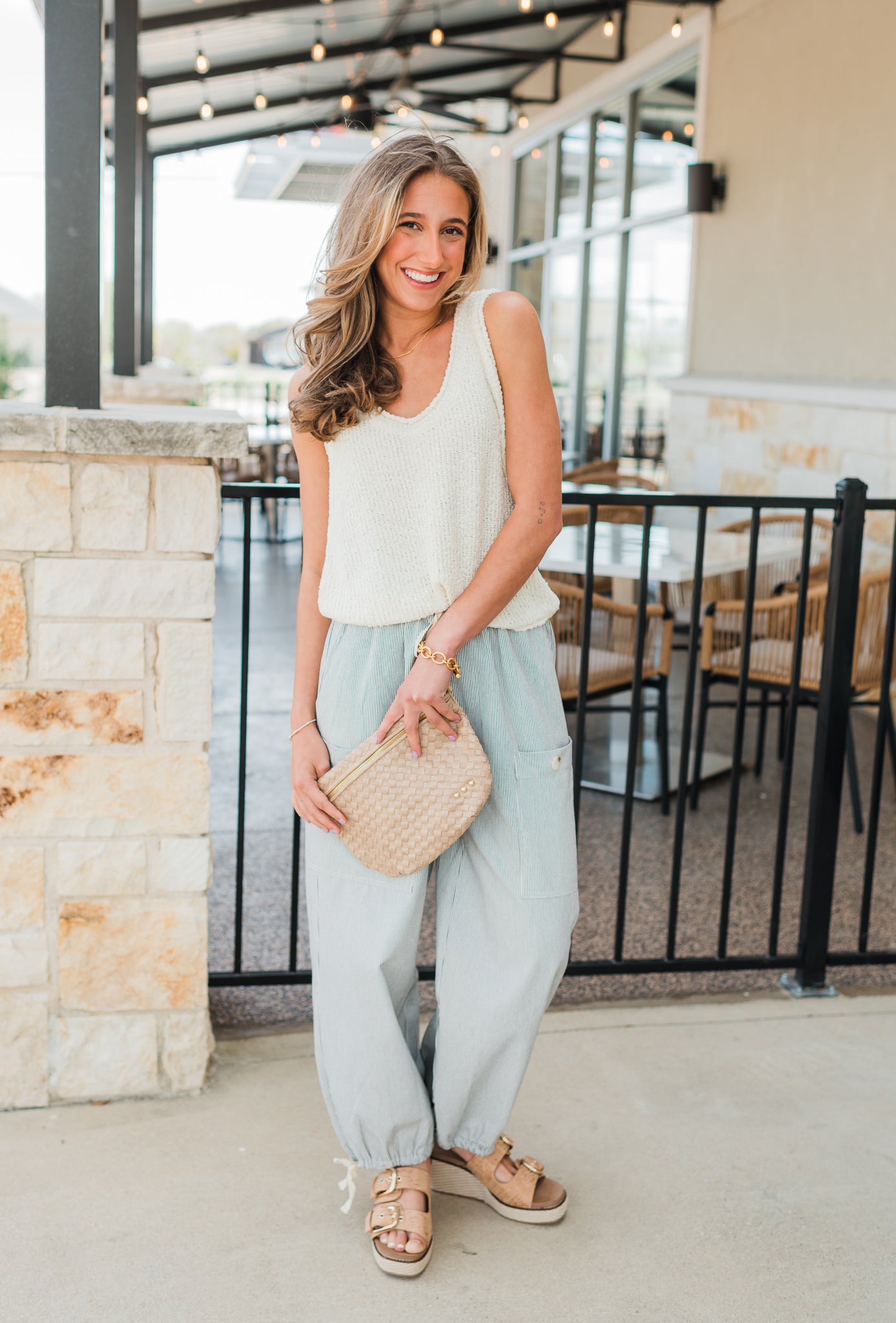 Camryn Knit Top | Ivory
