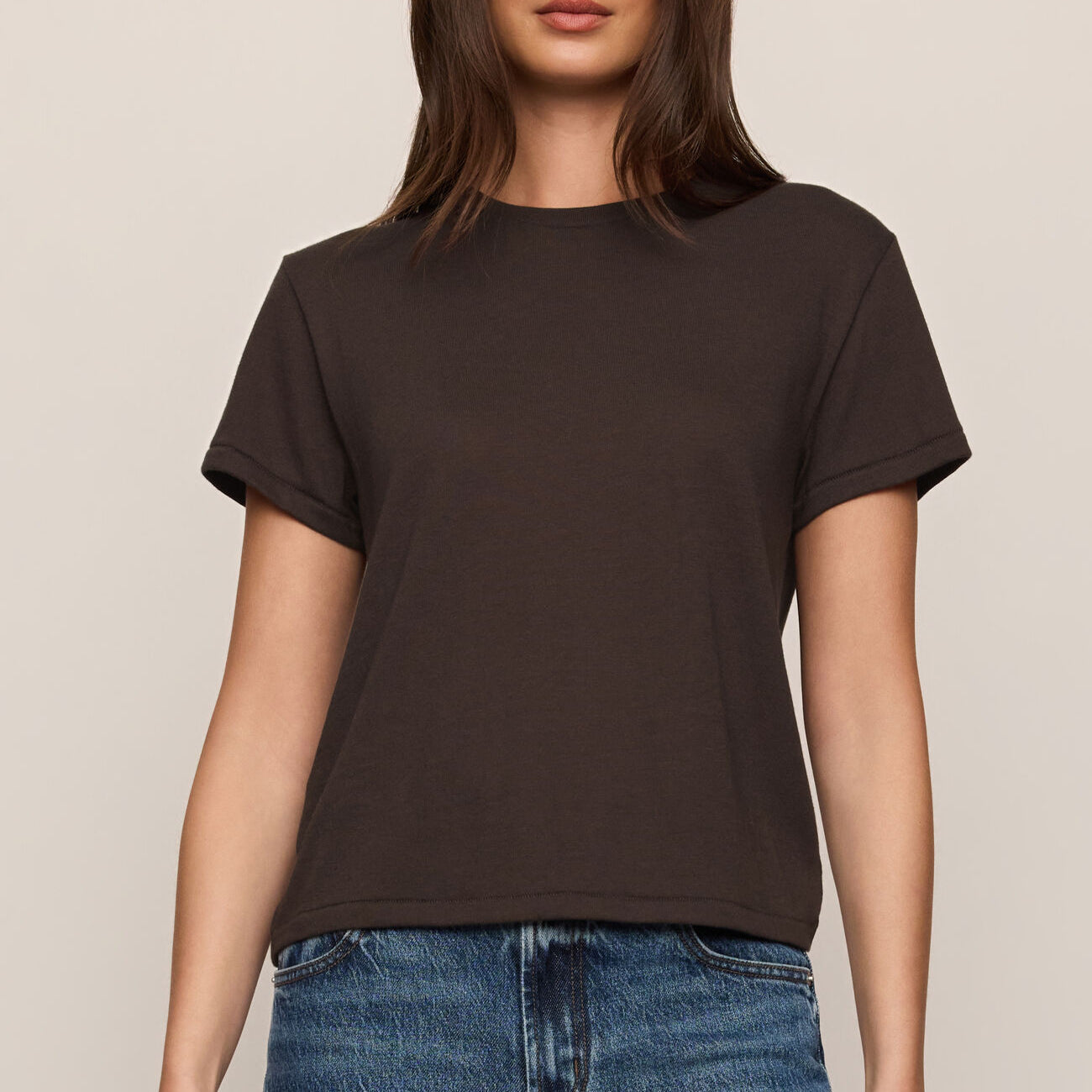 Z Supply | Tourist Jersey Tee | Cocoa Bean