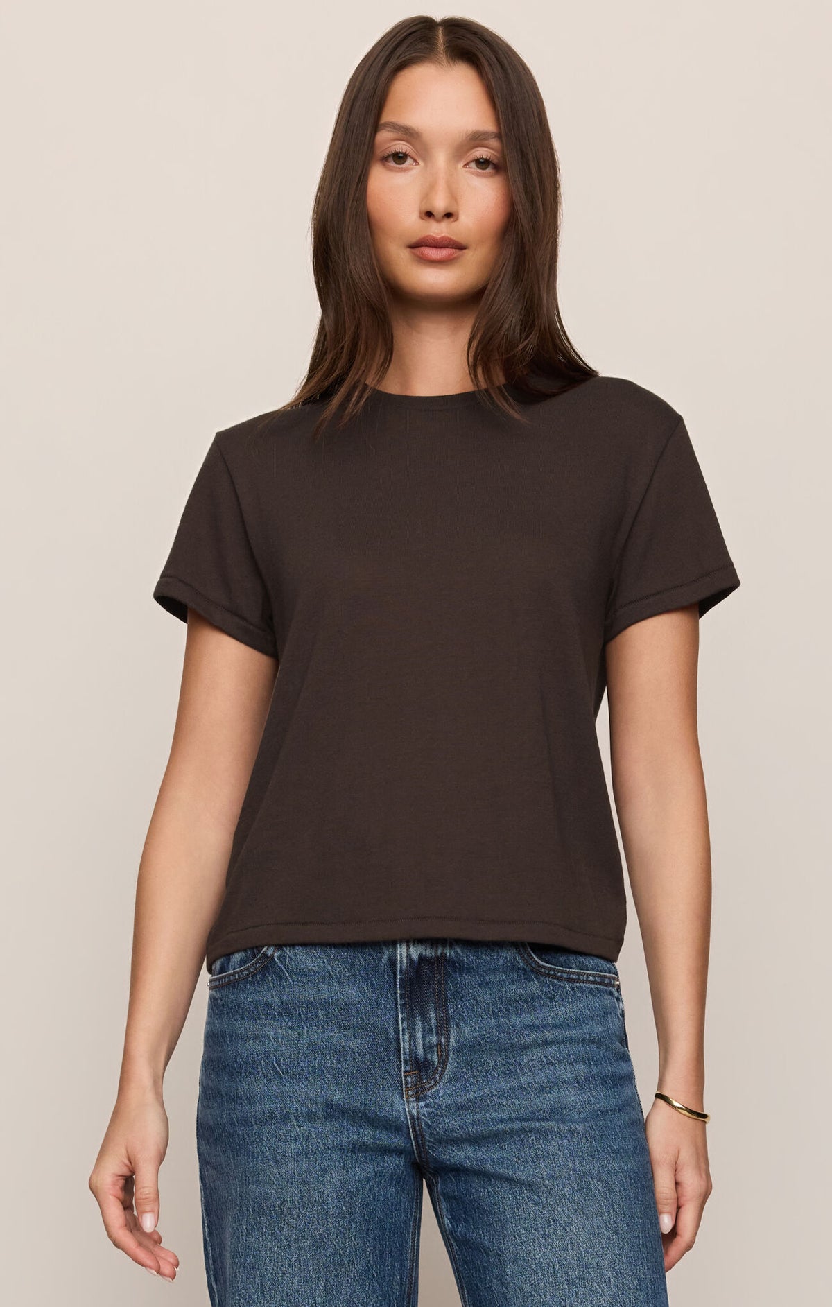Z Supply | Tourist Jersey Tee | Cocoa Bean