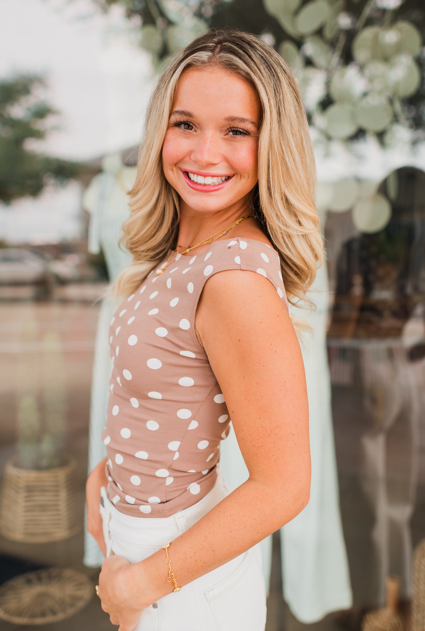 Rowan Top | Polka Dot