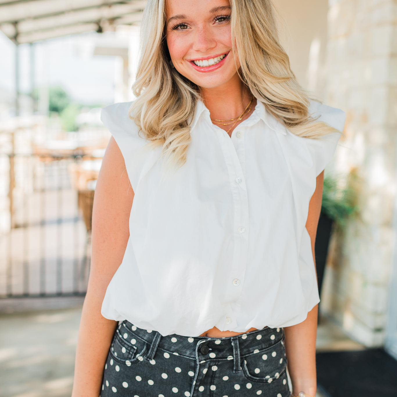 Yacht Club Top | White