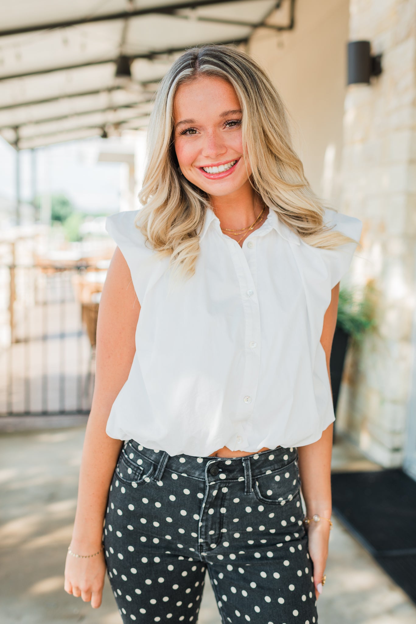 Yacht Club Top | White