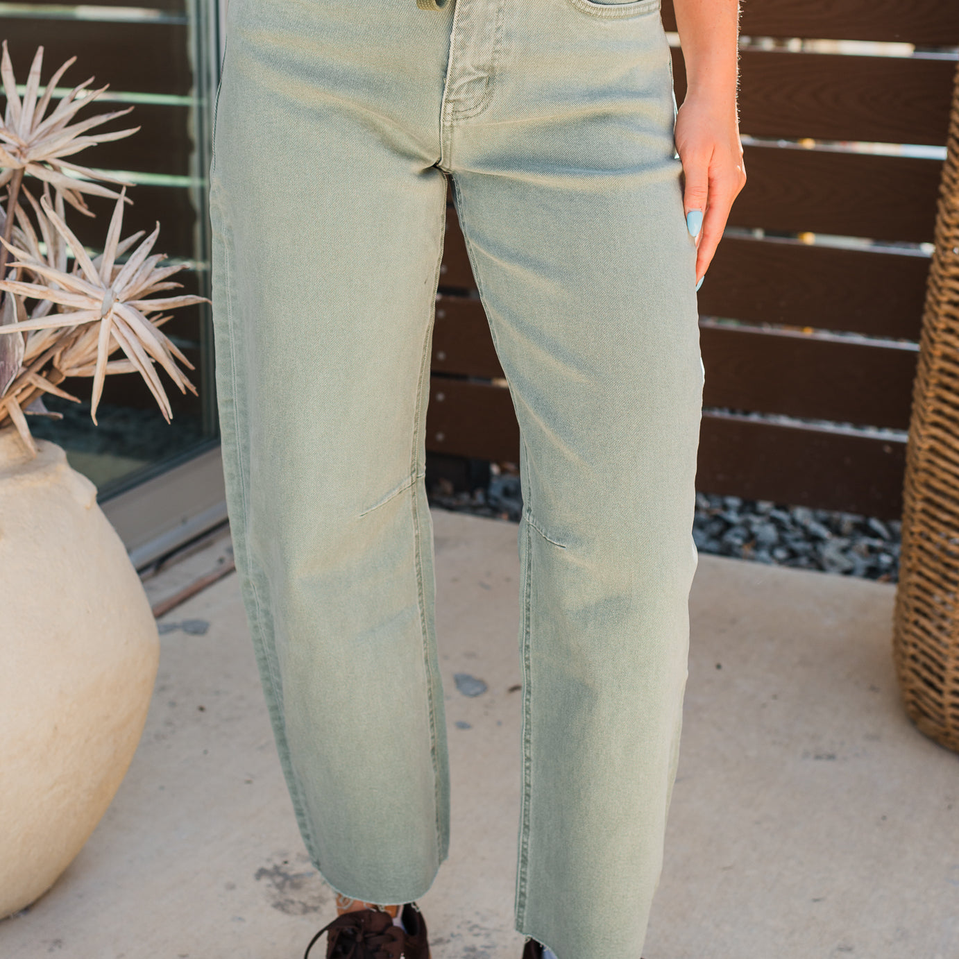 Willa Jeans | Olive