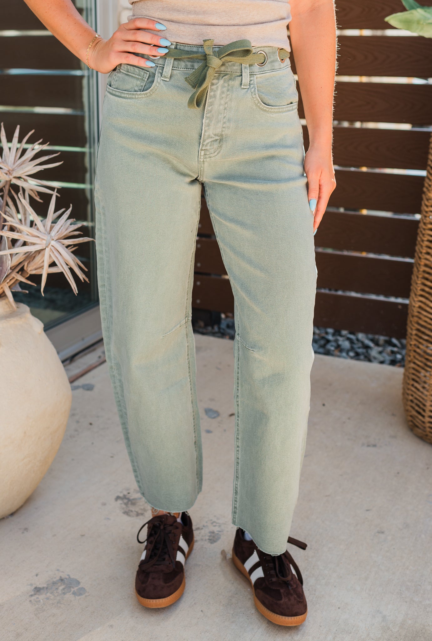 Willa Jeans | Olive