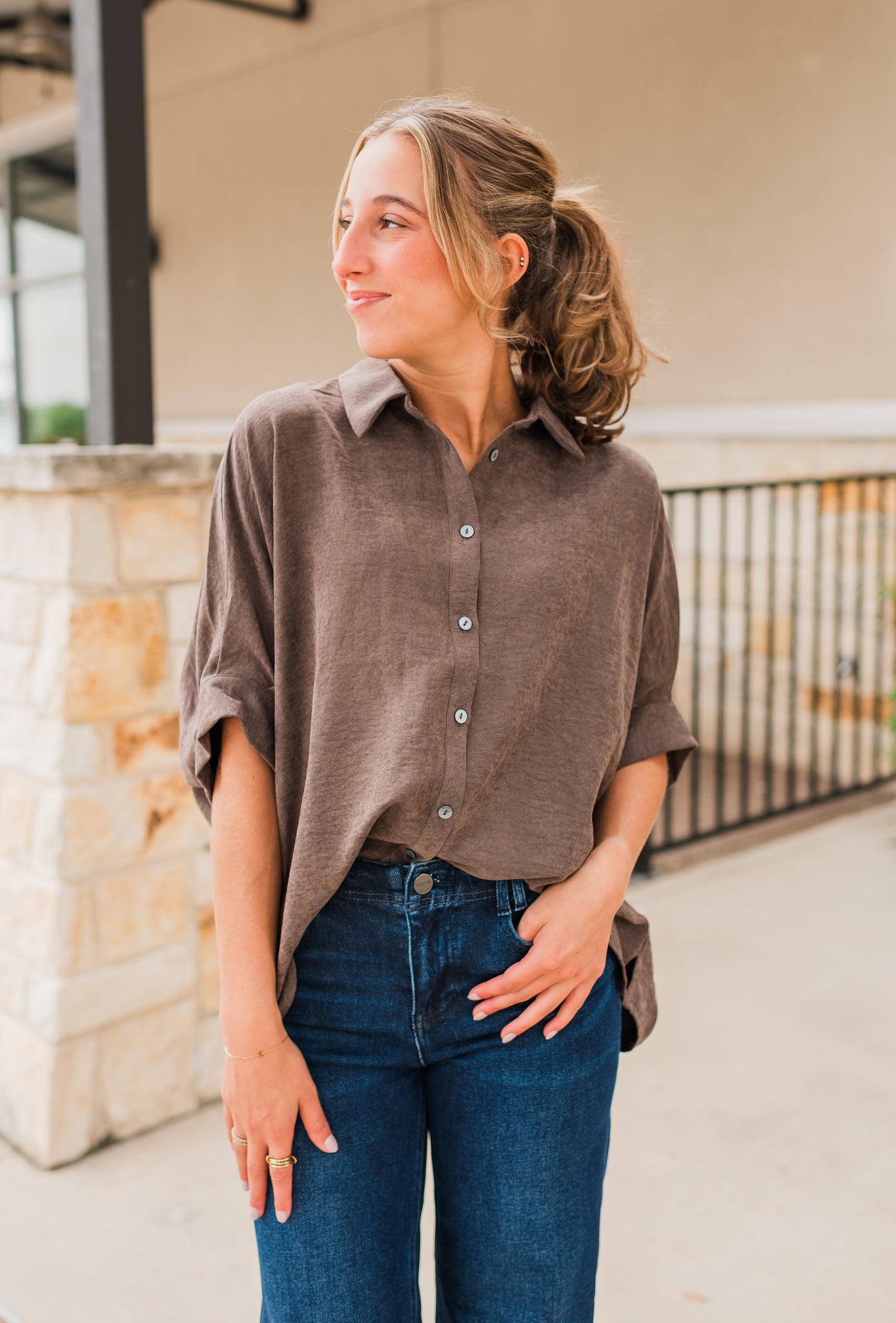 Laine Top | Espresso