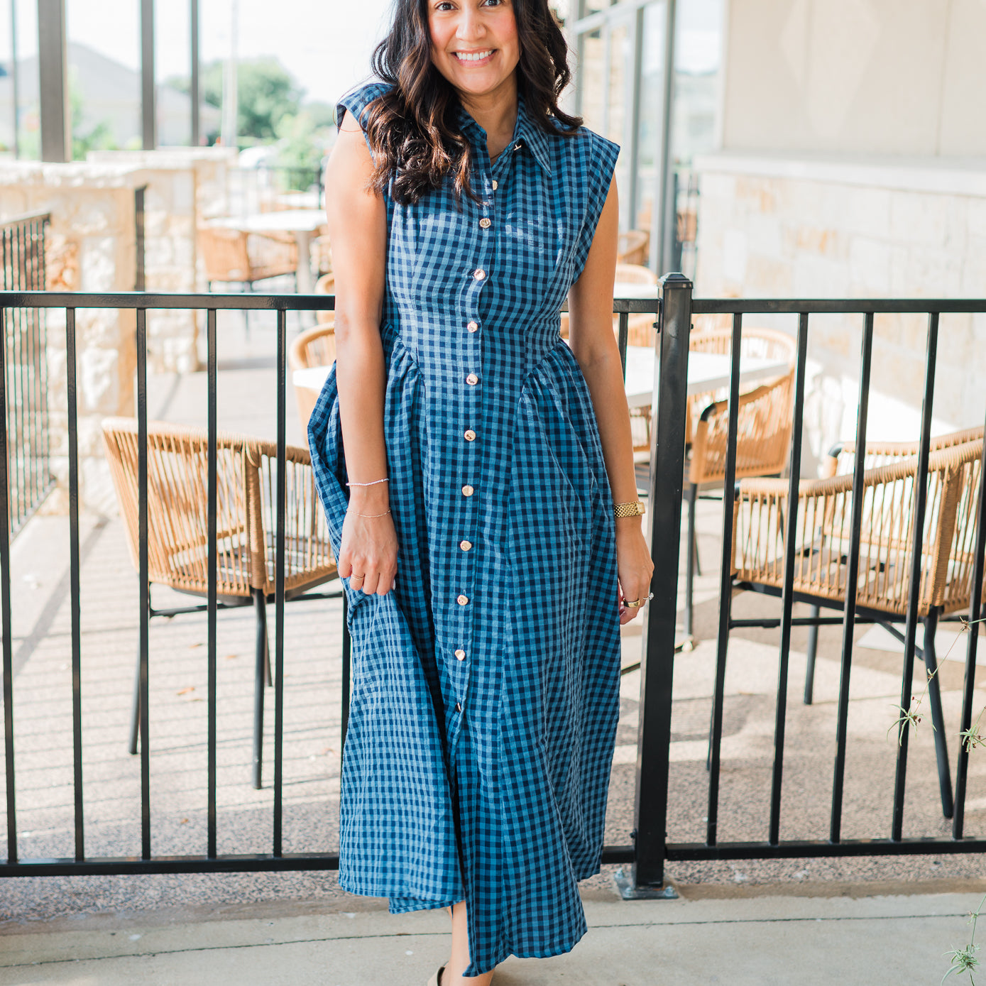 Sadie Dress | Navy