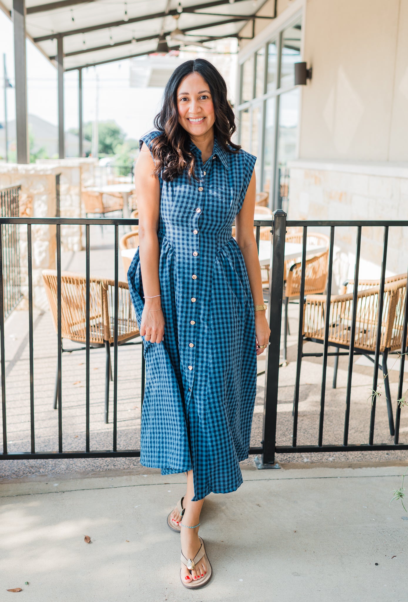 Sadie Dress | Navy